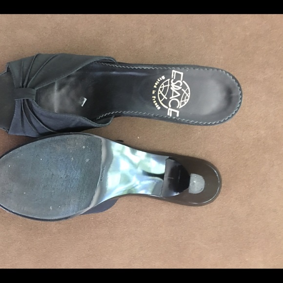 Espace satin slide Parisian Brand Size 8 1/2 - Picture 2 of 3